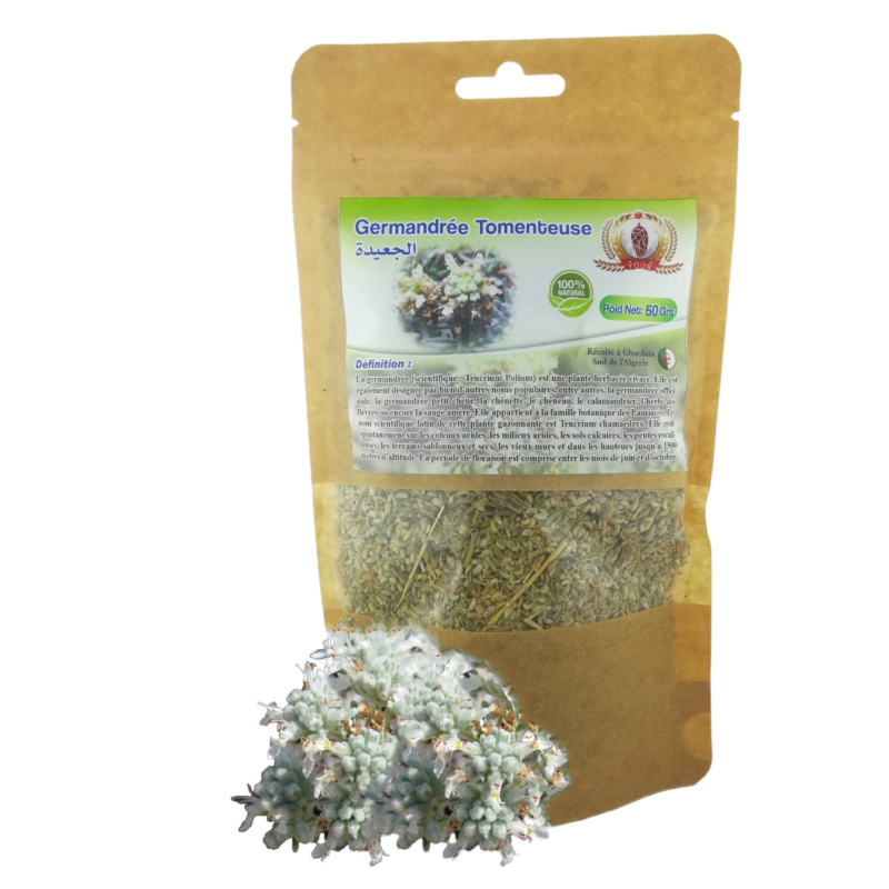 Plante Germandrée Tomenteuse Sèche Local Sac 50Gr